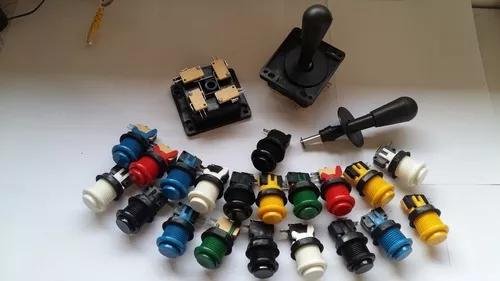 Kit (20 Botões De Nylon Matic + 2 Joystick Matic) C\ 2usb