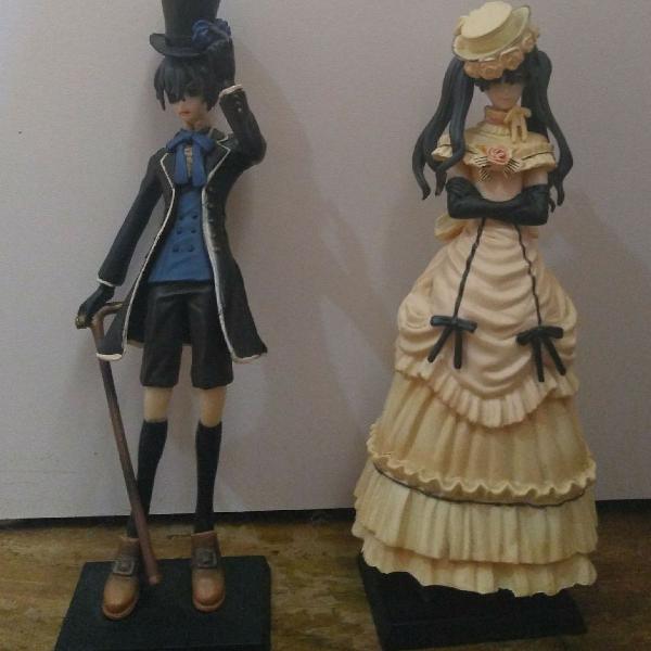 Kit c/ 2 Action Figures Black Butler - Ciel e Lady Ciel