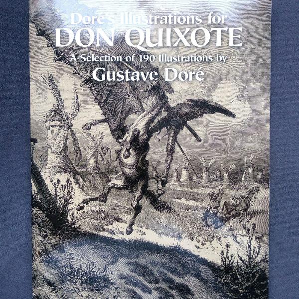 Livro 190 ilustrações de Gustave Doré para Don Quixote