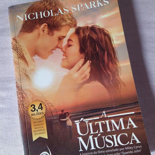 Livro A última música - Nicholas Sparks