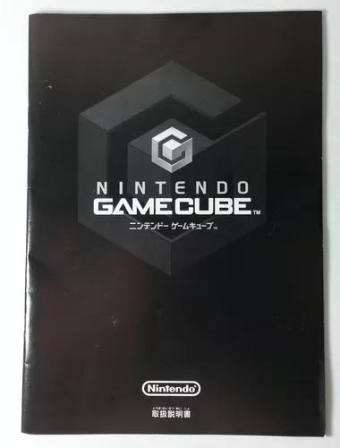 Manual Do Nintendo Game Cube Japonês