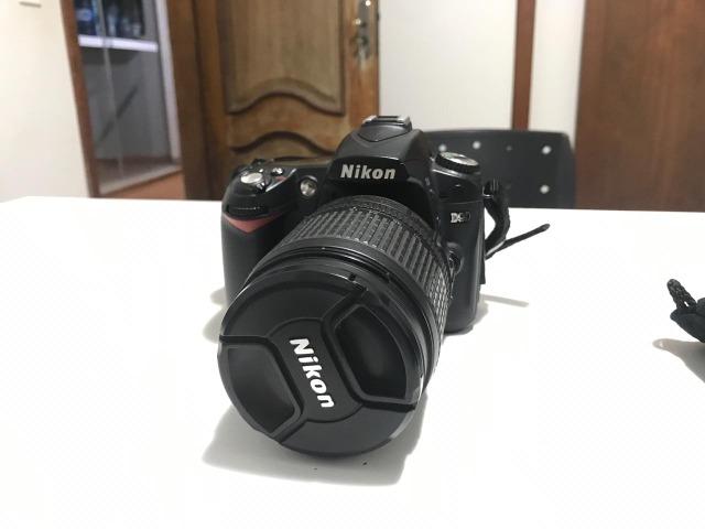 Nikon D90 + Lente Nikon mm + Kit Em Ótimo Estado