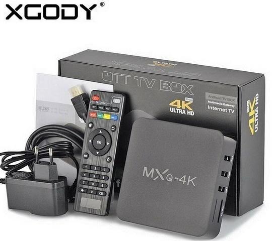 TV box 4k - 2 GB de RAM e 16 GB de ROM