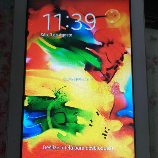 Tablet Samsung SMT110. versão 4.2. cor Branca
