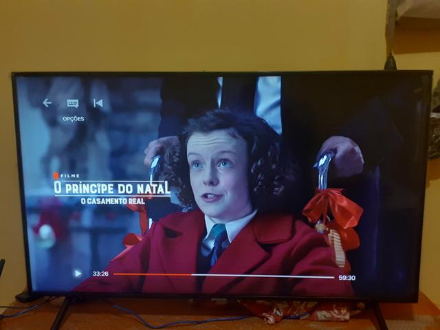 Vendo linda tv smart 4k 50 polegadas