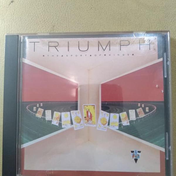 cd - triumph - the sport of kings - 1986 - made in canadá