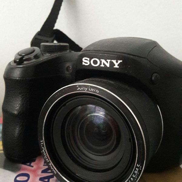 câmera SONY 16.1 MP DSC H100