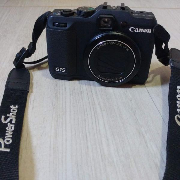 câmera fotográfica digital canon g15