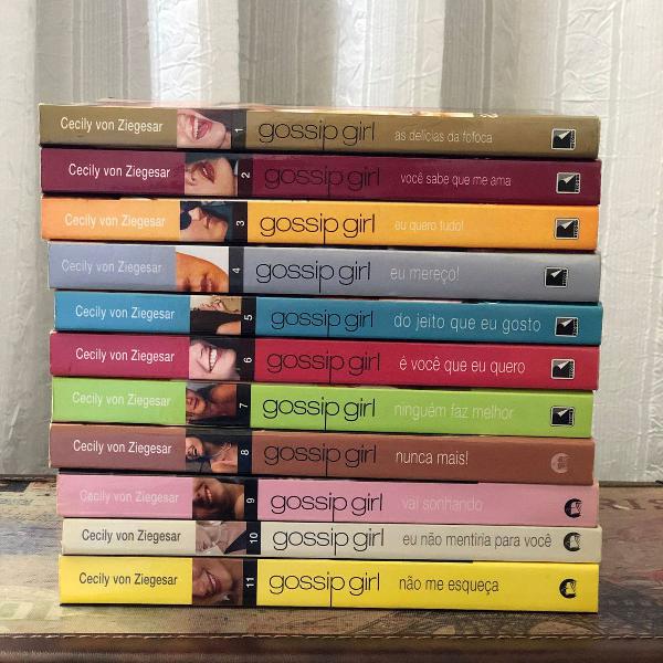 coleção completa gossip girl - livros