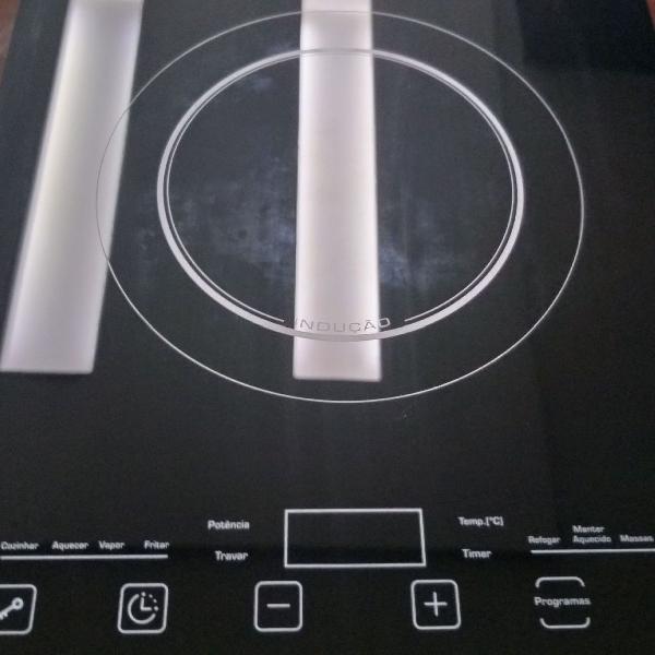 cooktop por indução gourmet touch polishop