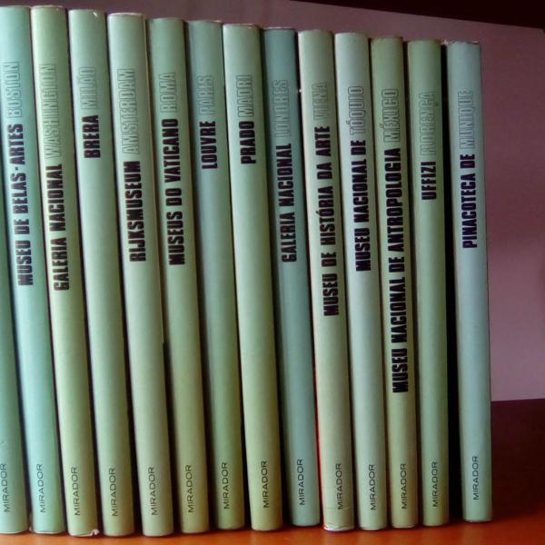 enciclopédia dos museus coleção completa 15 volumes