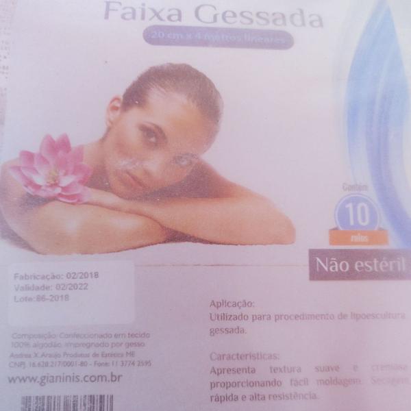 faixa gessada