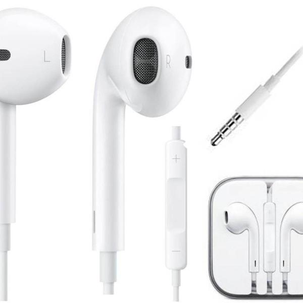 fone apple earpods, entrada p2 iphone 5 iphone 6 iphone 6s*