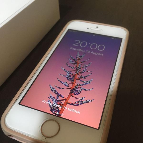 iphone 5e rosa com 32gb