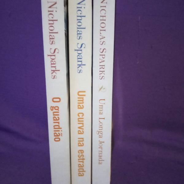 kit 3 livros Nicholas Sparks