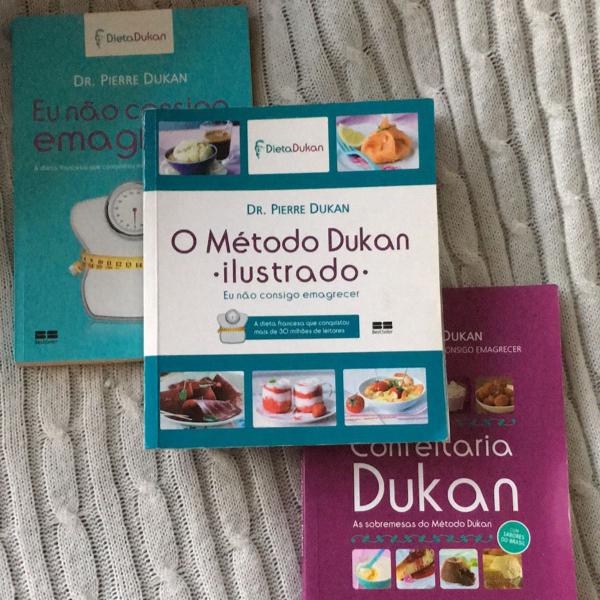 kit livros método dukan