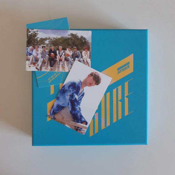 kpop ateez ep.3 one to all álbum versão wave