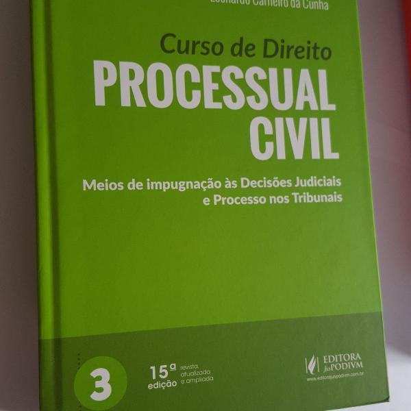 livro curso de direito processual civil 3 - fredie didier