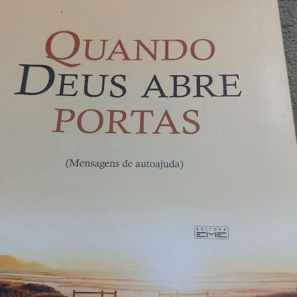 livro espírita "quando deus abre portas"