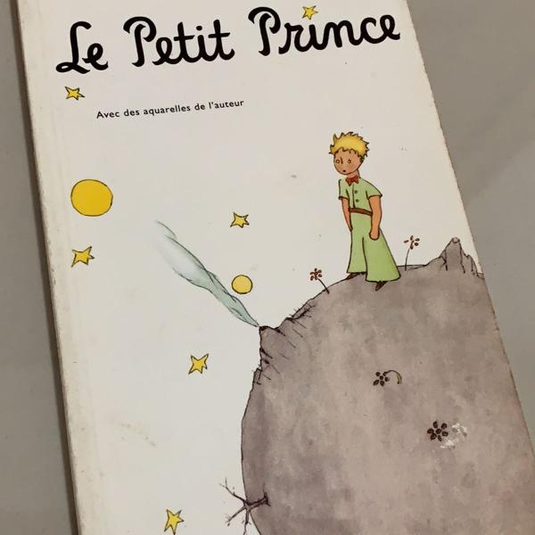 livro le petit prince (versão em francês do pequeno