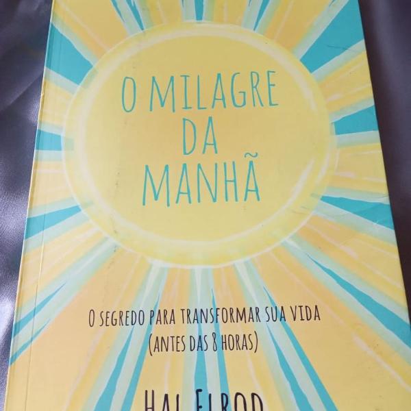 livro o milagre da manhã