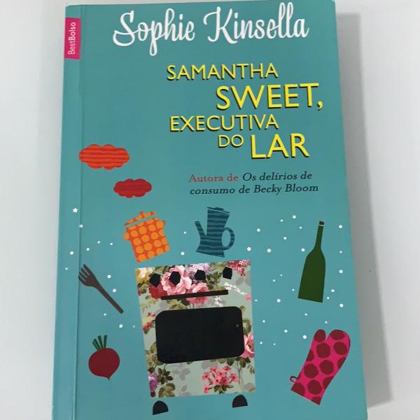 livro samantha sweet, executiva do lar