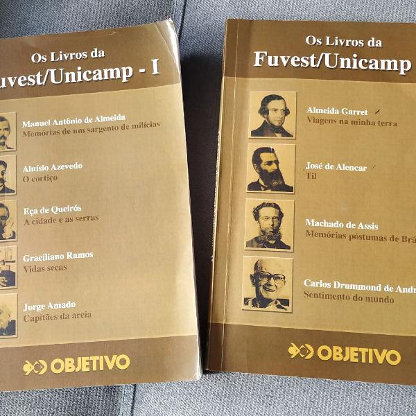 livros FUVEST/ Unicamp
