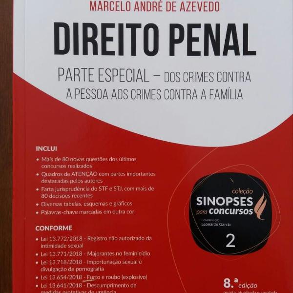sinopses para concursos - direito penal parte especial
