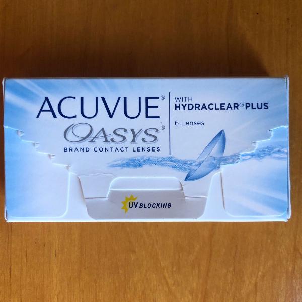 2 lentes acuvue hydraclear plus -7,50