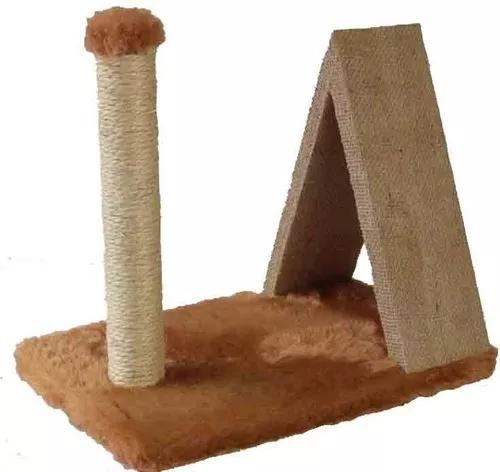 Arranhador Mini Poste Com Triângulo