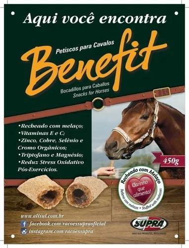 Benefit Petisco Biscoito Para Cavalos