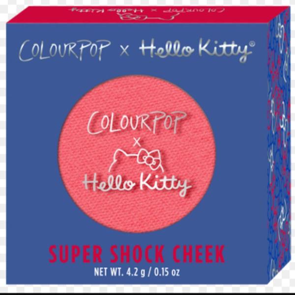 Blush Colourpop Hello Kitty