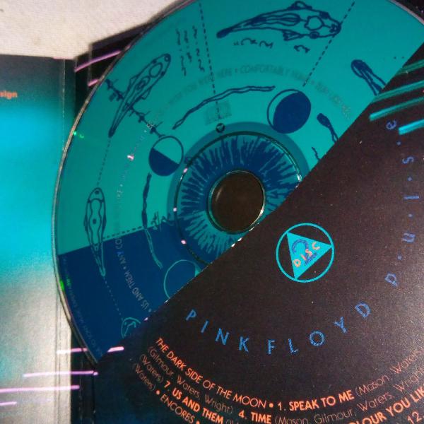 CD PINK FLOYD - PULSE (CD DUPLO) importado raro Leia todo