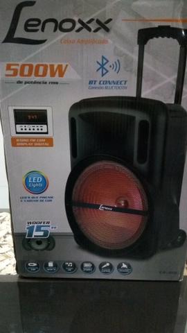 Caixa de Som Bluetooth Lenoxx CA 350 Amplificada - Bivolt -