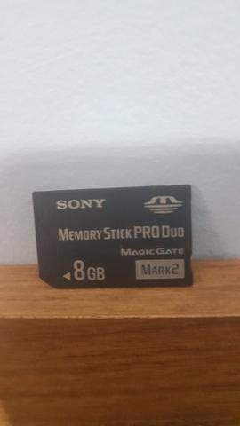 Cartão de memória Sony Memory Stick PRO Duo 8Gb (original)