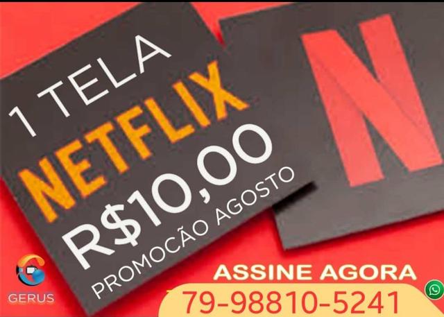 Contas 1 tela e 5 telas premium uhd