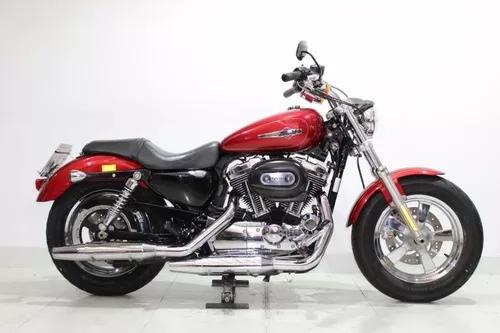 Harley Davidson Sportster 1200 Xl Custom 2013 Vermelha