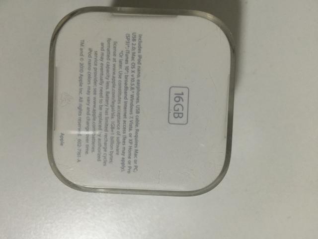 Ipod nano 16 GB