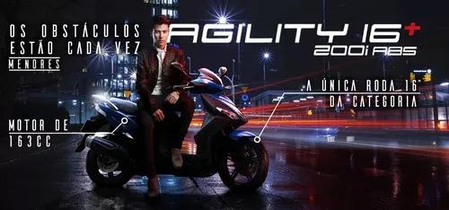 Kymco Agility 16+ 200 0km 2020 Lançamento - Moto & Cia