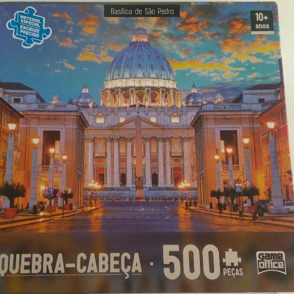 Quebra-cabeça 500 peças Basílica de São Pedro