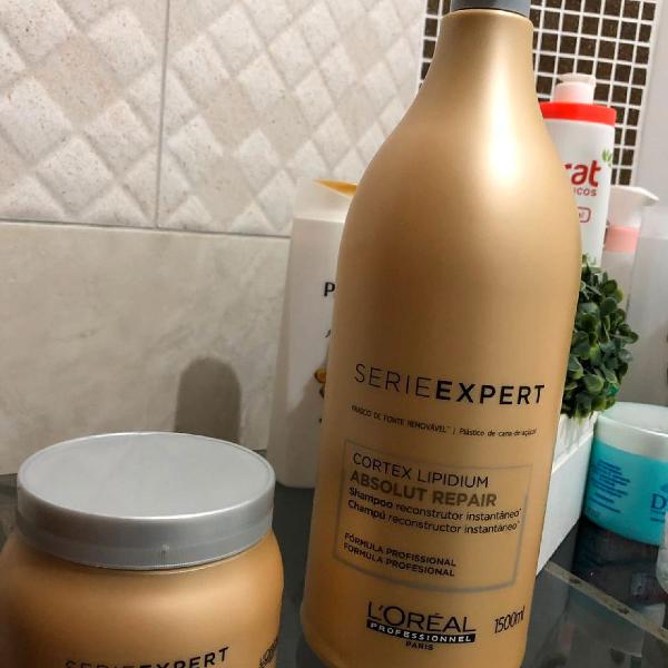 Shampoo e Máscara L'Oréal Absolut repair