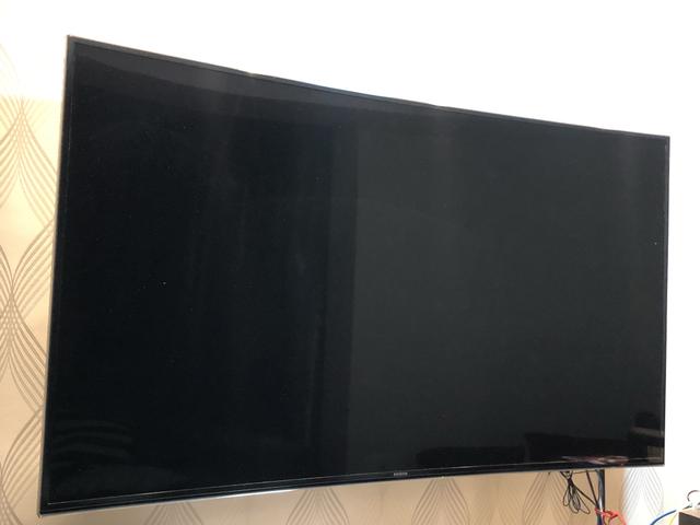 Tv led 4k 55 smart 3d curved
