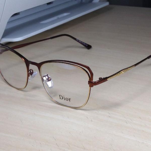armação de óculos de grau feminino dior d1049