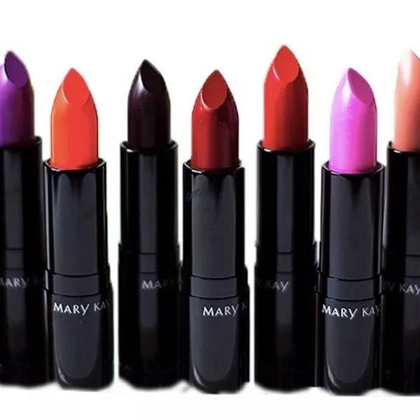 batom matte mary kay - cor roma red