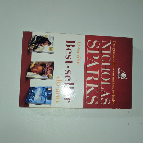 book de livros de Nicholas sparks