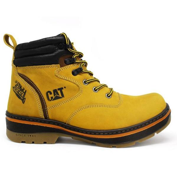 bota caterpillar lumberjack amarella original 37 - 44