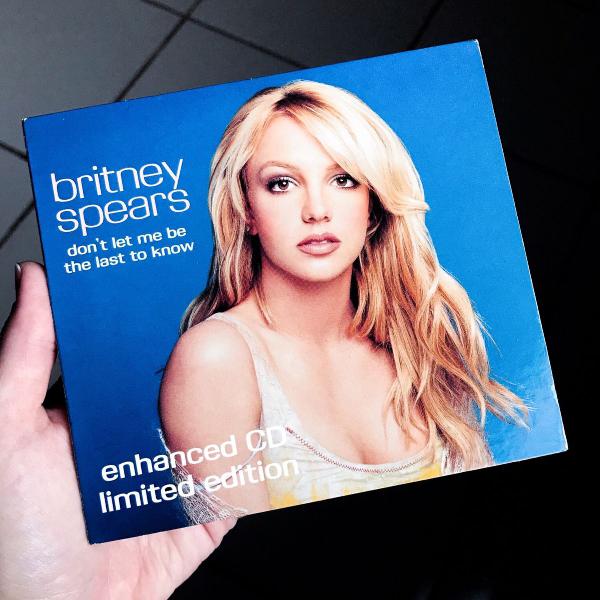 britney dont let me be the last to know single digipack