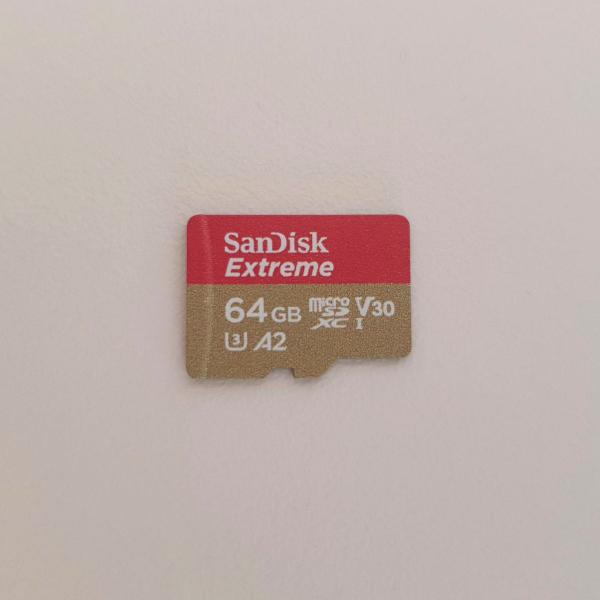 cartão de memória micro sd sandisk extreme 64gb classe 10