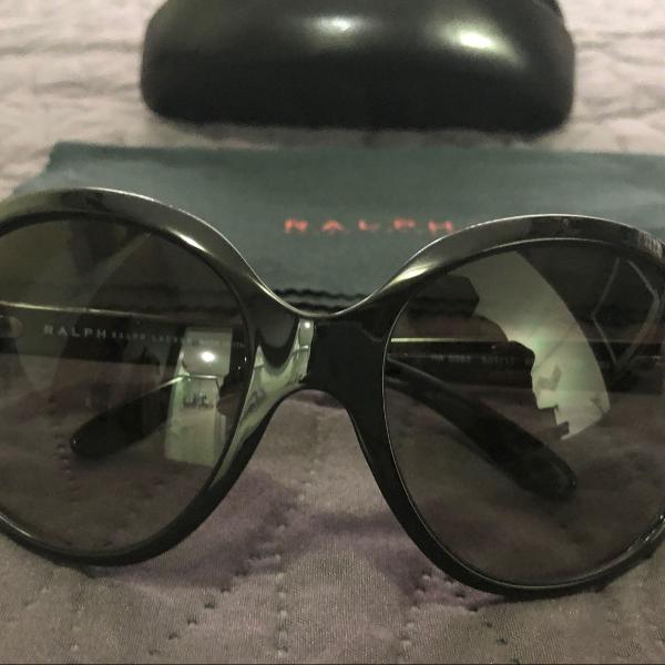 culos de sol ralph lauren original novo preto