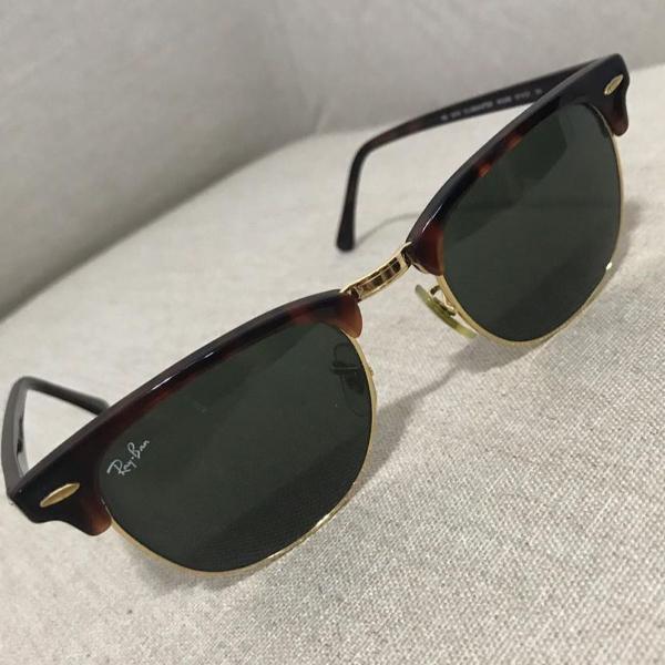 culos ray ban clubmaster tartaruga original